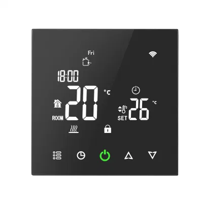 Умный еженедельный программируемый комнатный термостат с ЖК-дисплеем для системы отопления и охлаждения HVAC