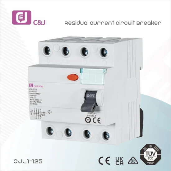 Автомат защити цепи остаточного тока, RCCB, ELCB, электромагнитный переменный ток типа RTF1l